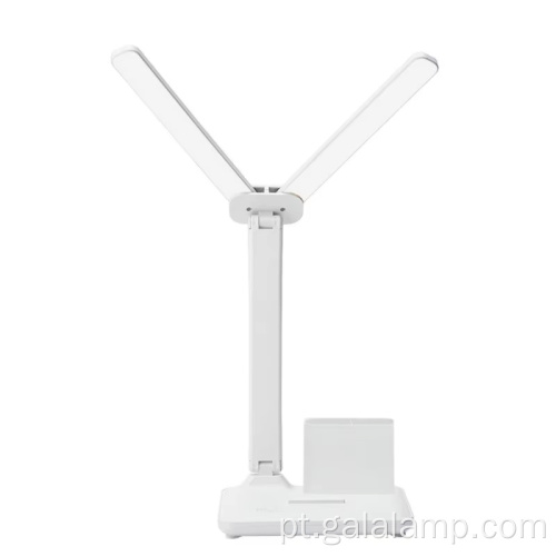 Lâmpada de mesa dupla com controle de toque